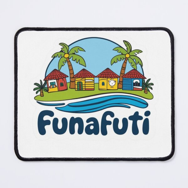 Item preview, Funafuti Tuvalu Map Outline | Minimalist Island Sticker designed and sold by KiValuate.