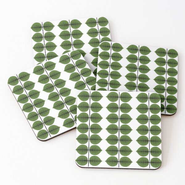 Item preview, Stig Lindberg Berså Retro Mod Leaves Scandiavian Design designed and sold by RetroMaggie.