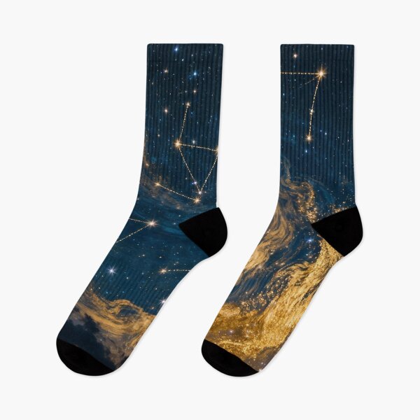 Item preview, Golden Constellations in a Swirling Cosmic Night designed and sold by optimusprime39.