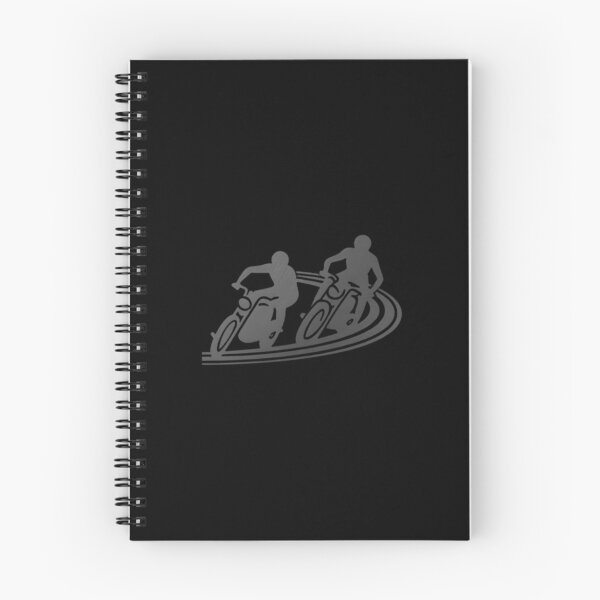 Item preview, Two motorbike riders turning in a race curve_22_Black Paint designed and sold by Aariq.