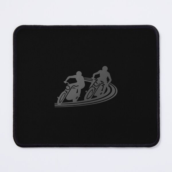 Item preview, Two motorbike riders turning in a race curve_22_Black Paint designed and sold by Aariq.