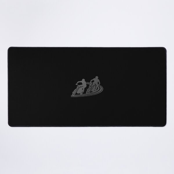Item preview, Two motorbike riders turning in a race curve_22_Black Paint designed and sold by Aariq.