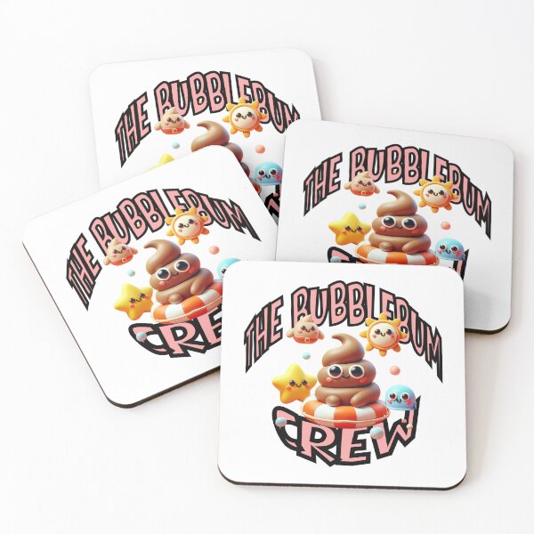 Item preview, The BubbleBum Crew - Official Characters Badge designed and sold by Bubblebum-Books.