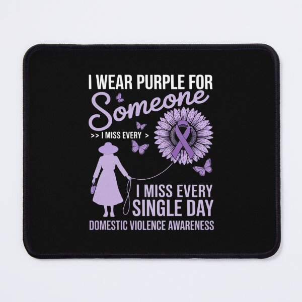 Item preview, I Wear Purple for Someone Domestic Violence Awareness designed and sold by ryukaizox1.