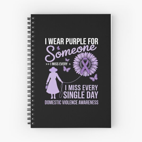 Item preview, I Wear Purple for Someone Domestic Violence Awareness designed and sold by ryukaizox1.