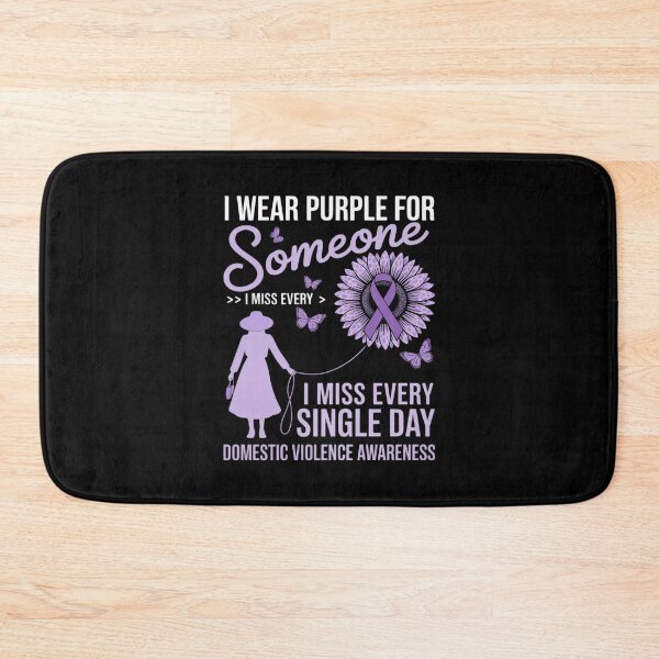 Item preview, I Wear Purple for Someone Domestic Violence Awareness designed and sold by ryukaizox1.