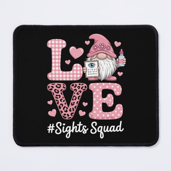 Item preview, Sight Squad Valentines Day Funny Gnome Optometrist Optometry designed and sold by SIGORDESIGN.