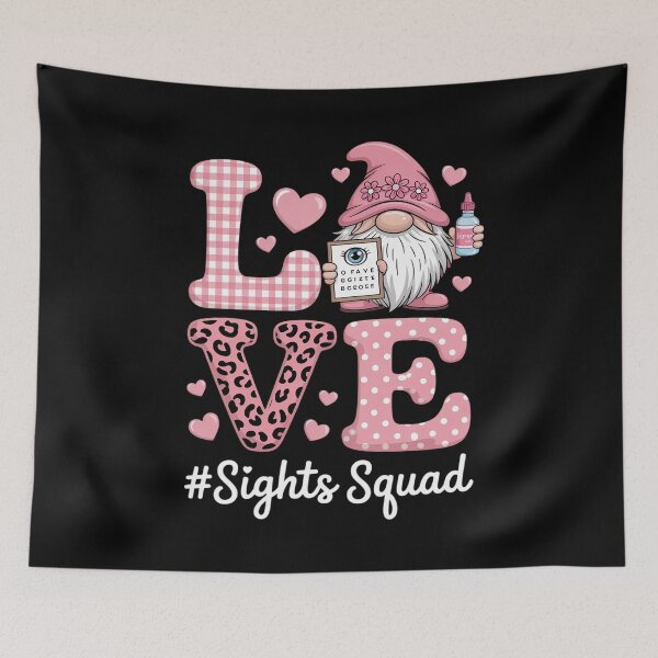 Item preview, Sight Squad Valentines Day Funny Gnome Optometrist Optometry designed and sold by SIGORDESIGN.