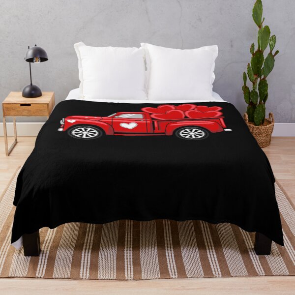 Item preview, Red Truck Love Valentine's Day Heart designed and sold by BeverlyBrenda.