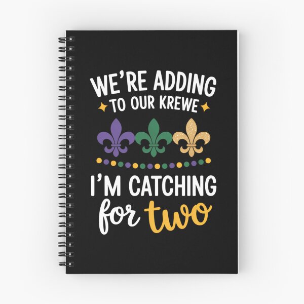 Item preview, Mardi Gras We Got the Baby Krewe Pregnancy Announcement designed and sold by CruelShadesSt.