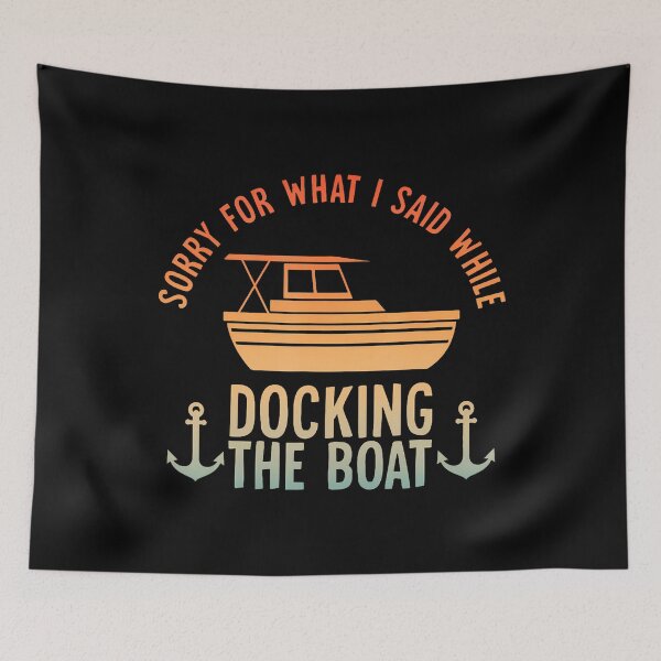 Item preview, Cool Boat Art For Boating Docking Dock Boat Driver designed and sold by RuthSheila.