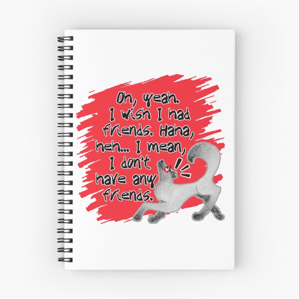 Item preview, Awkward Loona - I wish I had friends - White designed and sold by EvergreenRevolt.