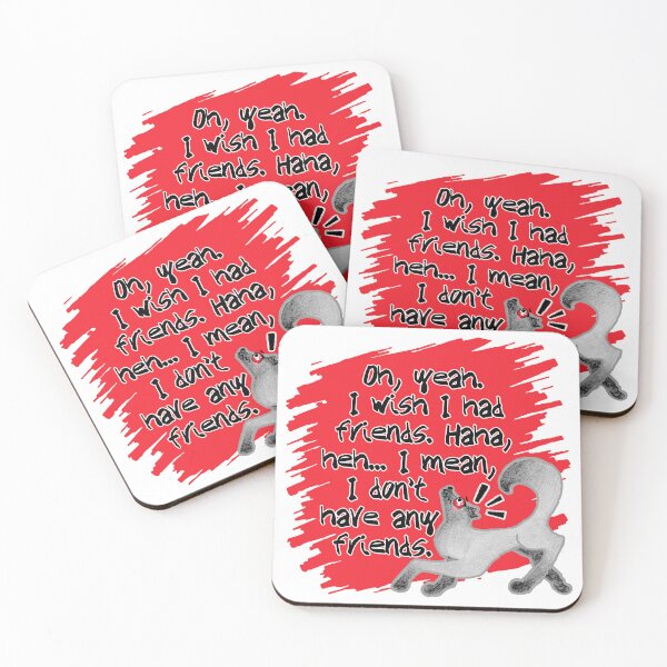 Item preview, Awkward Loona - I wish I had friends - White designed and sold by EvergreenRevolt.