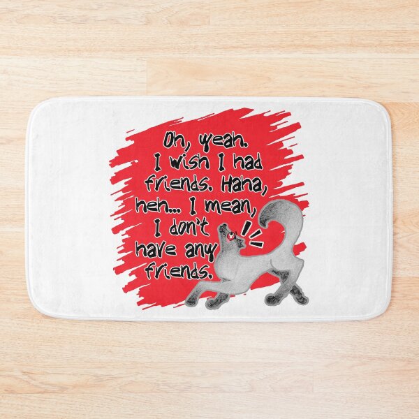 Item preview, Awkward Loona - I wish I had friends - White designed and sold by EvergreenRevolt.
