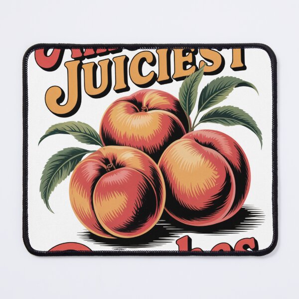Item preview, AMERICAS JUICIEST PEACHES designed and sold by Wild Thunderbird.