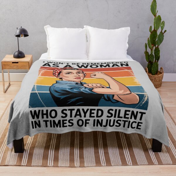 Item preview, I Won’t Be Remembered As A Woman Who Stayed Silent designed and sold by ryukaizox1.