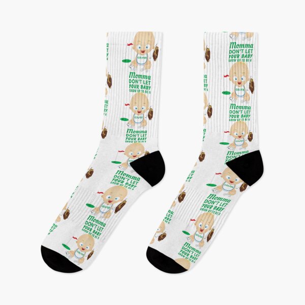 Item preview, Momma Don’t Let Your Baby Grow Up to Be a Golfer designed and sold by SnarkSharks.