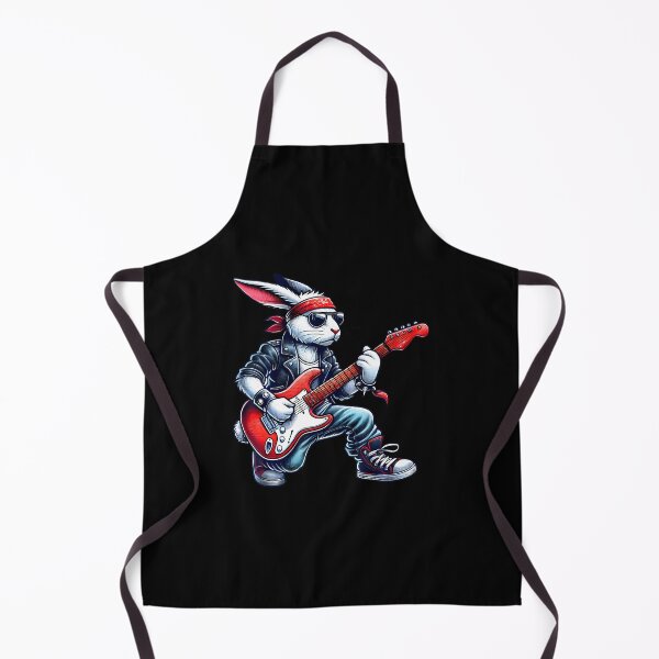 Item preview, Cute Punk Rabbit Rock'N Roll Goth Guitar Rock Star designed and sold by BrandyMegan.
