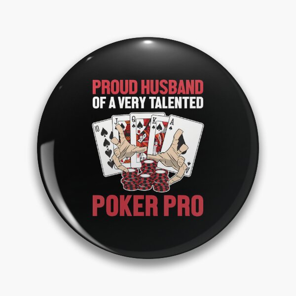 Item preview, Proud Husband Of A Poker Pro Texas Holdem Poker Hands Poker designed and sold by SheilaAnjelica.
