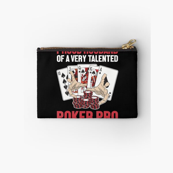 Item preview, Proud Husband Of A Poker Pro Texas Holdem Poker Hands Poker designed and sold by SheilaAnjelica.