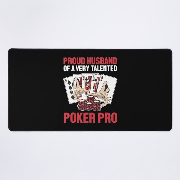 Item preview, Proud Husband Of A Poker Pro Texas Holdem Poker Hands Poker designed and sold by SheilaAnjelica.