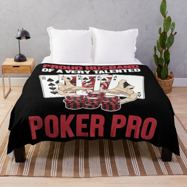 Item preview, Proud Husband Of A Poker Pro Texas Holdem Poker Hands Poker designed and sold by SheilaAnjelica.
