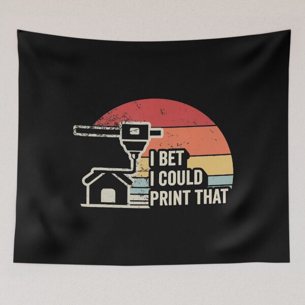 Item preview, I Bet I Could Print That Retro Vibes designed and sold by KristinDebra.