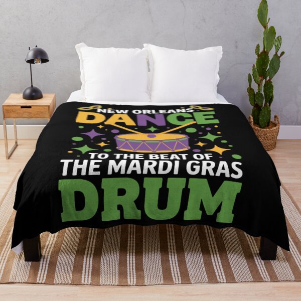 Item preview, New Orleans Dance To The Beat Of The Mardi Gras Drum designed and sold by CruelShadesSt.