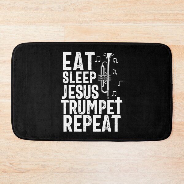 Item preview, Christian Trumpet Player Music Worship Fun Trumpeter Jesus designed and sold by SheilaAnjelica.