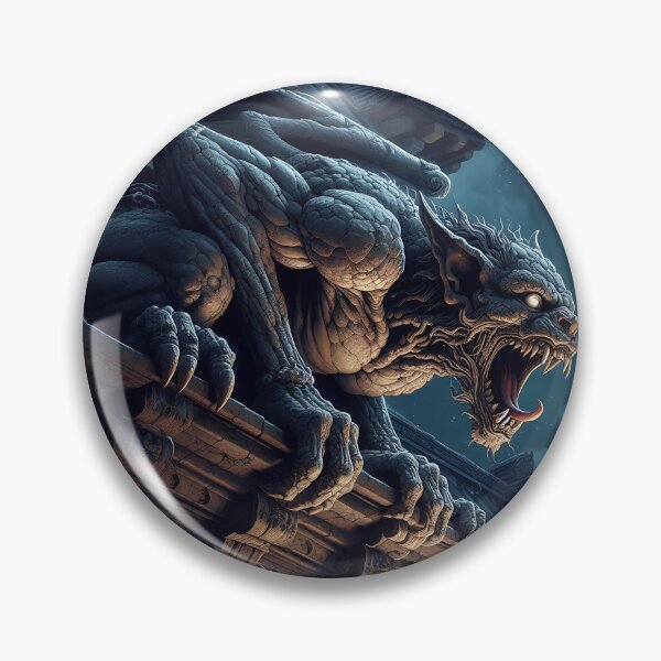 Item preview, Gargoyle designed and sold by GalleryBrisArt.