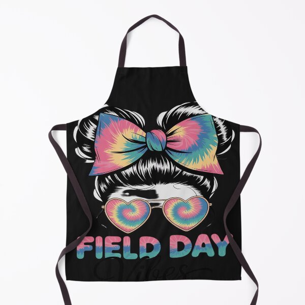 Item preview, Field Day Vibes Messy Bun Girls Kids Happy Field Day 2025 designed and sold by LegendsArt75.