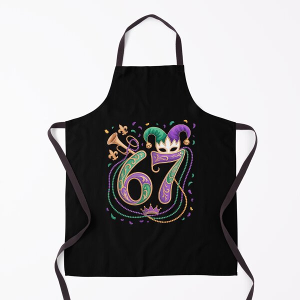 Item preview, Six Seven Carnaval Festival Meme 67 Mardi Gras Funny designed and sold by CruelShadesSt.