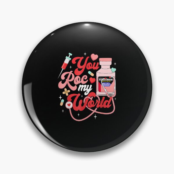 Item preview, You Roc My World Nurse Valentine Day Stethoscope Heart Funny designed and sold by BeverlyBrenda.