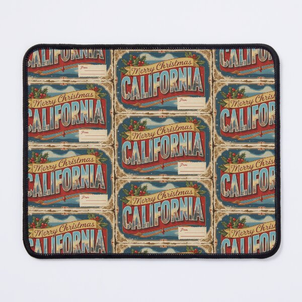 Item preview, Merry Christmas From California USA Postcard Greetings Retro Travel Vintage 2 designed and sold by TravelPostcardGems.