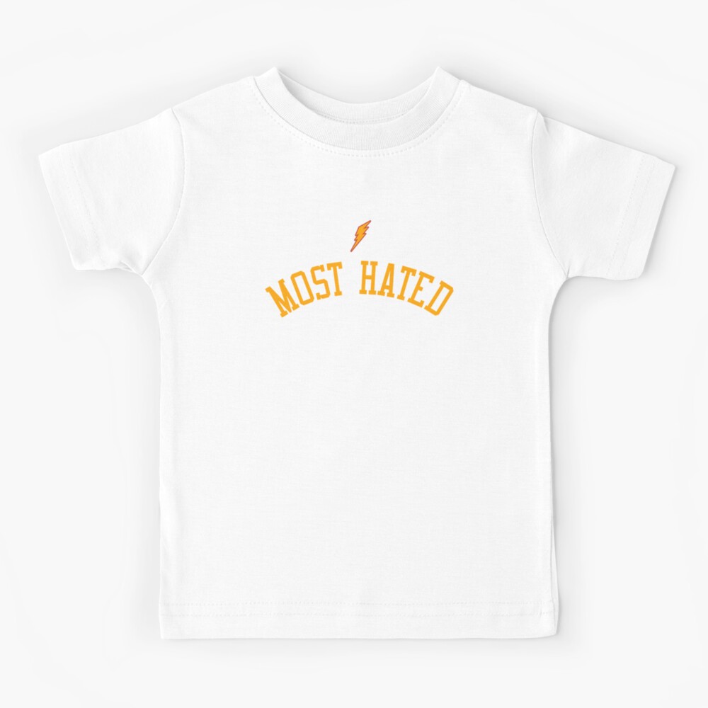 MOST HATED Kids T-Shirt for Sale by jrouye