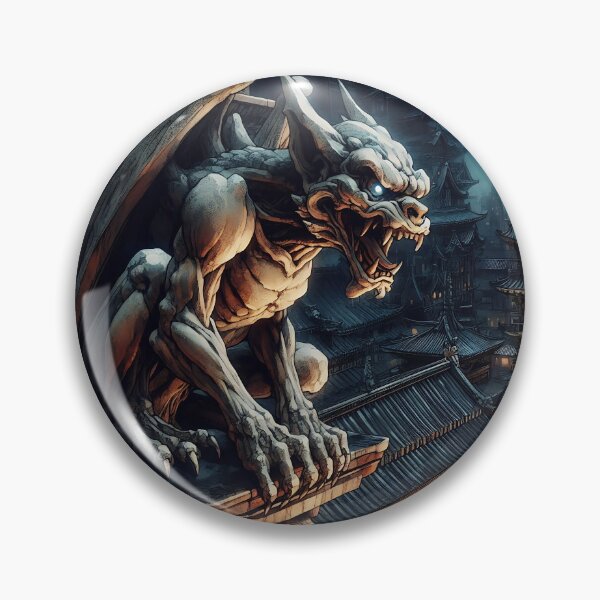 Item preview, Gargoyle designed and sold by GalleryBrisArt.