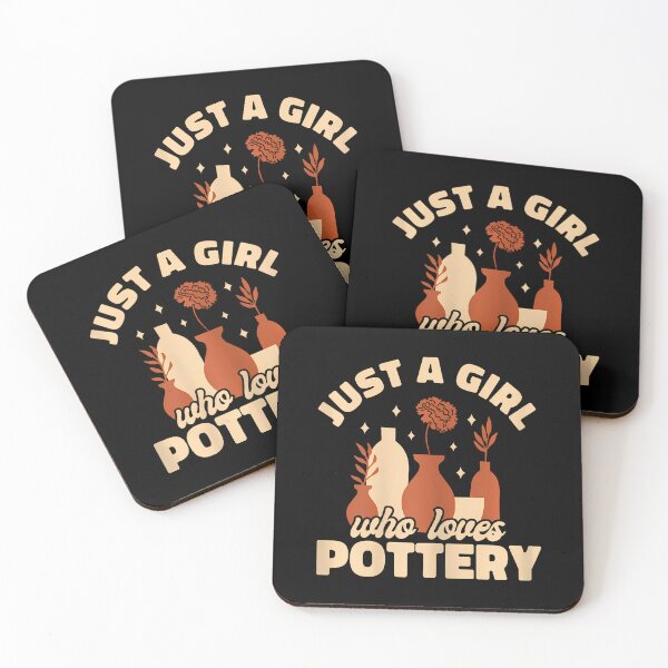 Item preview, Ceramic Funny Just A Girl Who Loves Pottery designed and sold by KristinDebra.