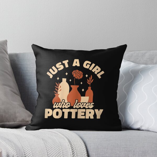 Item preview, Ceramic Funny Just A Girl Who Loves Pottery designed and sold by KristinDebra.