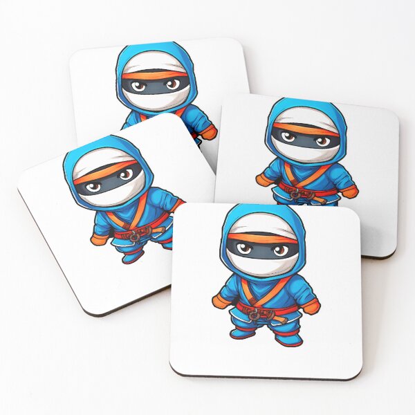 Item preview, Blue Chibi Ninja Warrior designed and sold by Shop Arts & Design.