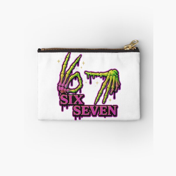 Item preview, Skeleton 6 7 Meme Viral Gen Alpha designed and sold by SaltedBeachPaperie.