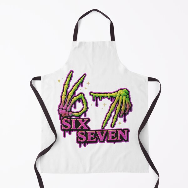 Item preview, Skeleton 6 7 Meme Viral Gen Alpha designed and sold by SaltedBeachPaperie.