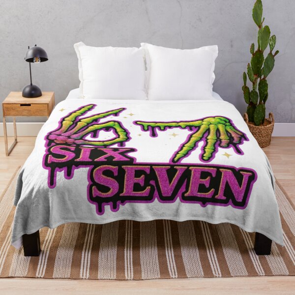 Item preview, Skeleton 6 7 Meme Viral Gen Alpha designed and sold by SaltedBeachPaperie.