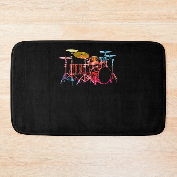 Item preview, Drum-Set-(Bold-Digital-Colors) designed and sold by NikolausNowak.