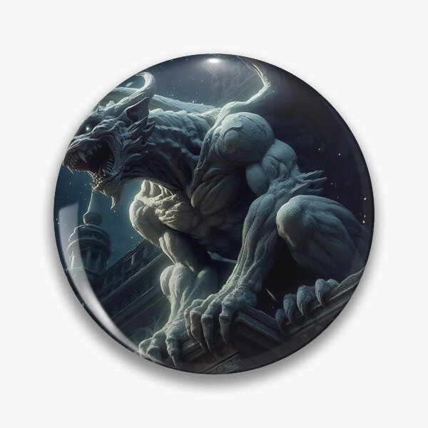 Item preview, Gargoyle designed and sold by GalleryBrisArt.