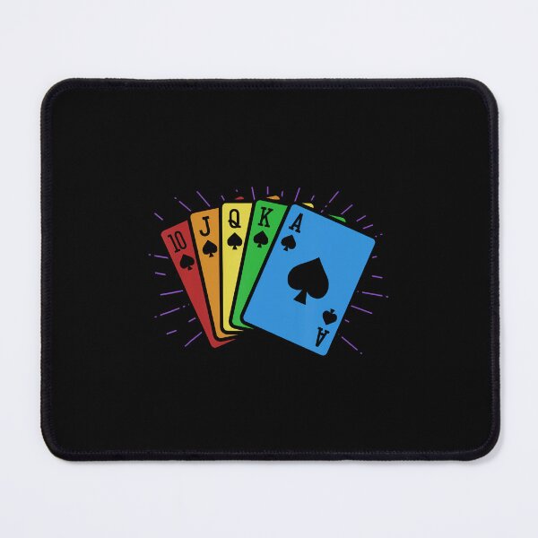 Item preview, Poker Lgbt Rainbow Poker Hands Texas Holdem Player Poker designed and sold by BrandyMegan.