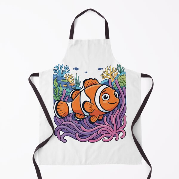 Item preview, Vibrant Clownfish Tropical Reef Colors designed and sold by Quillway.