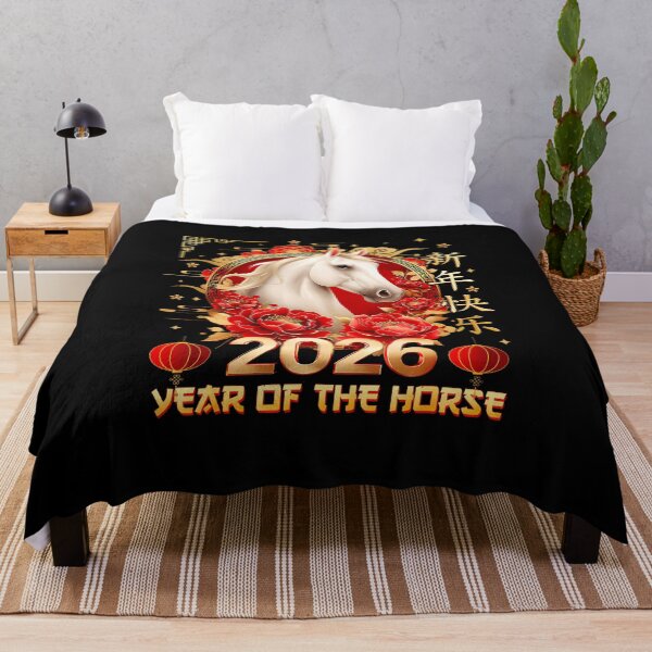 Item preview, Year Of The Horse Happy Chinese Lunar New Year 2026 designed and sold by DanielleTonia.
