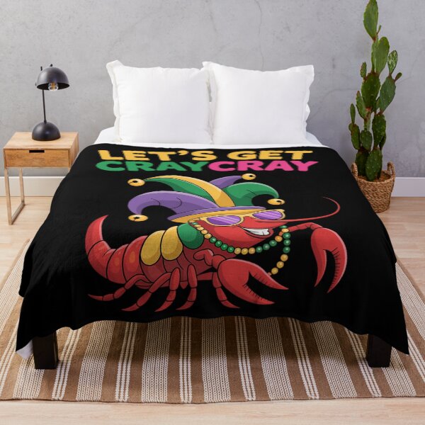 Item preview, Mardi Gras Dabbing Crawfish designed and sold by AsteriskDatBArt.
