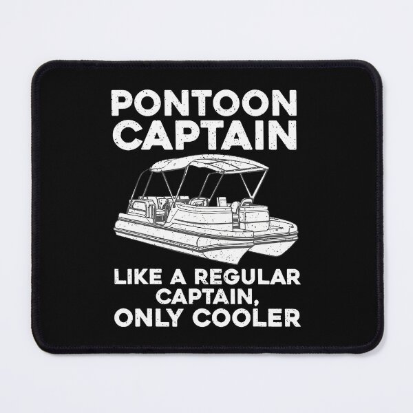 Item preview, Funny Pontoon Captain Art For Pontoon Boat Owner designed and sold by TommieJune.