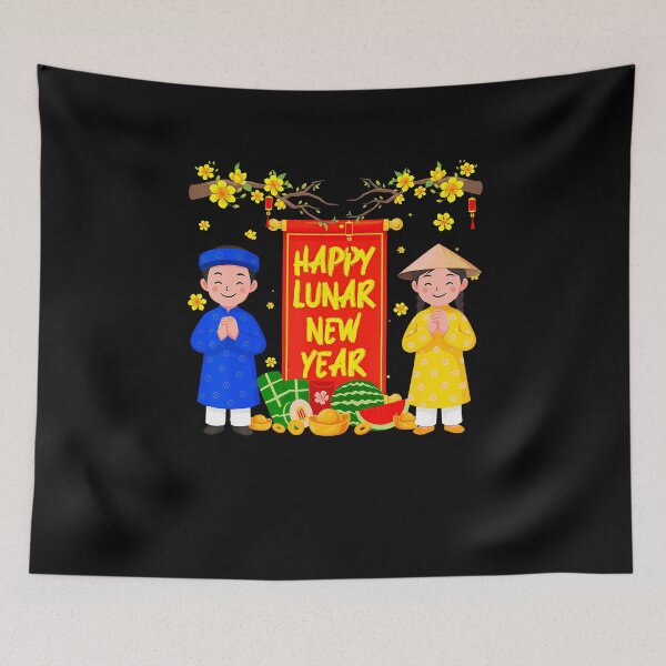 Item preview, Happy Lunar New Year 2026 Chuc Mung Nam Moi Vietnamese designed and sold by DanielleTonia.